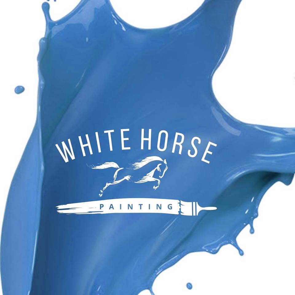 White Horse Painting Logo