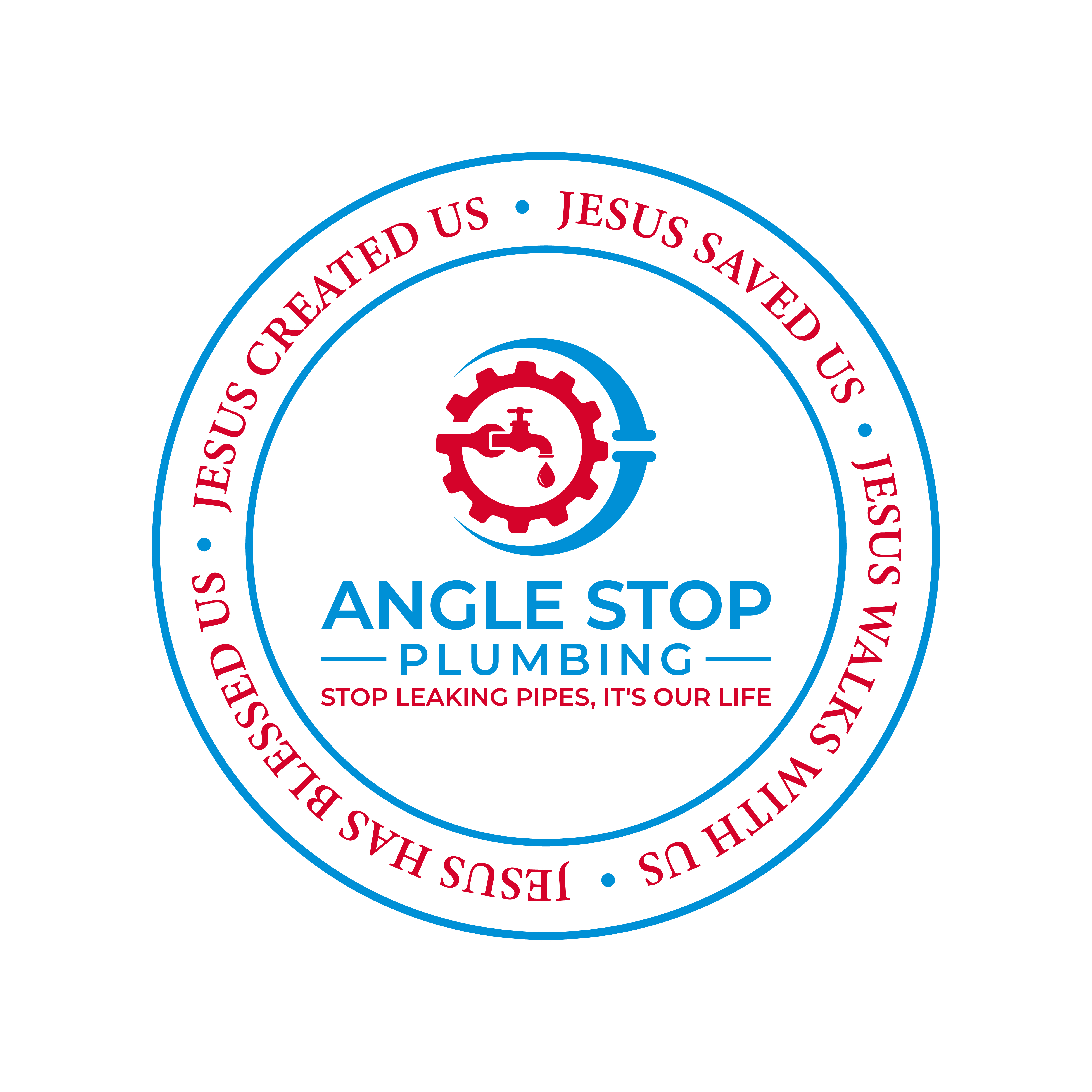 Angle Stop Plumbing, Inc. Logo