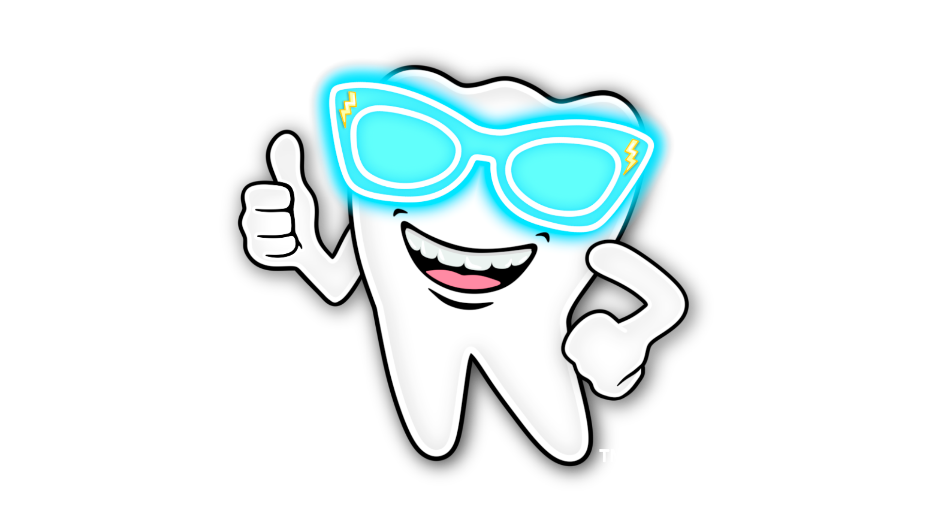 Mr. Glowman Teeth Illumination Logo