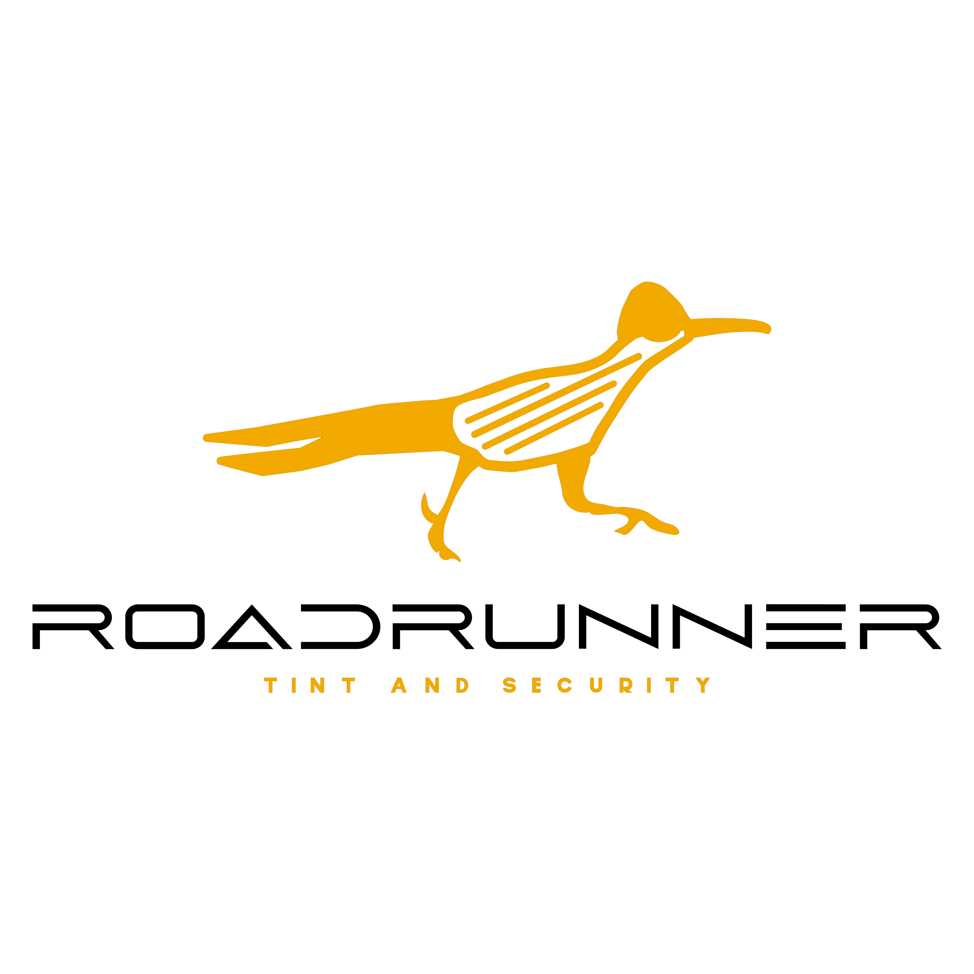 Roadrunner Tint and Security Logo