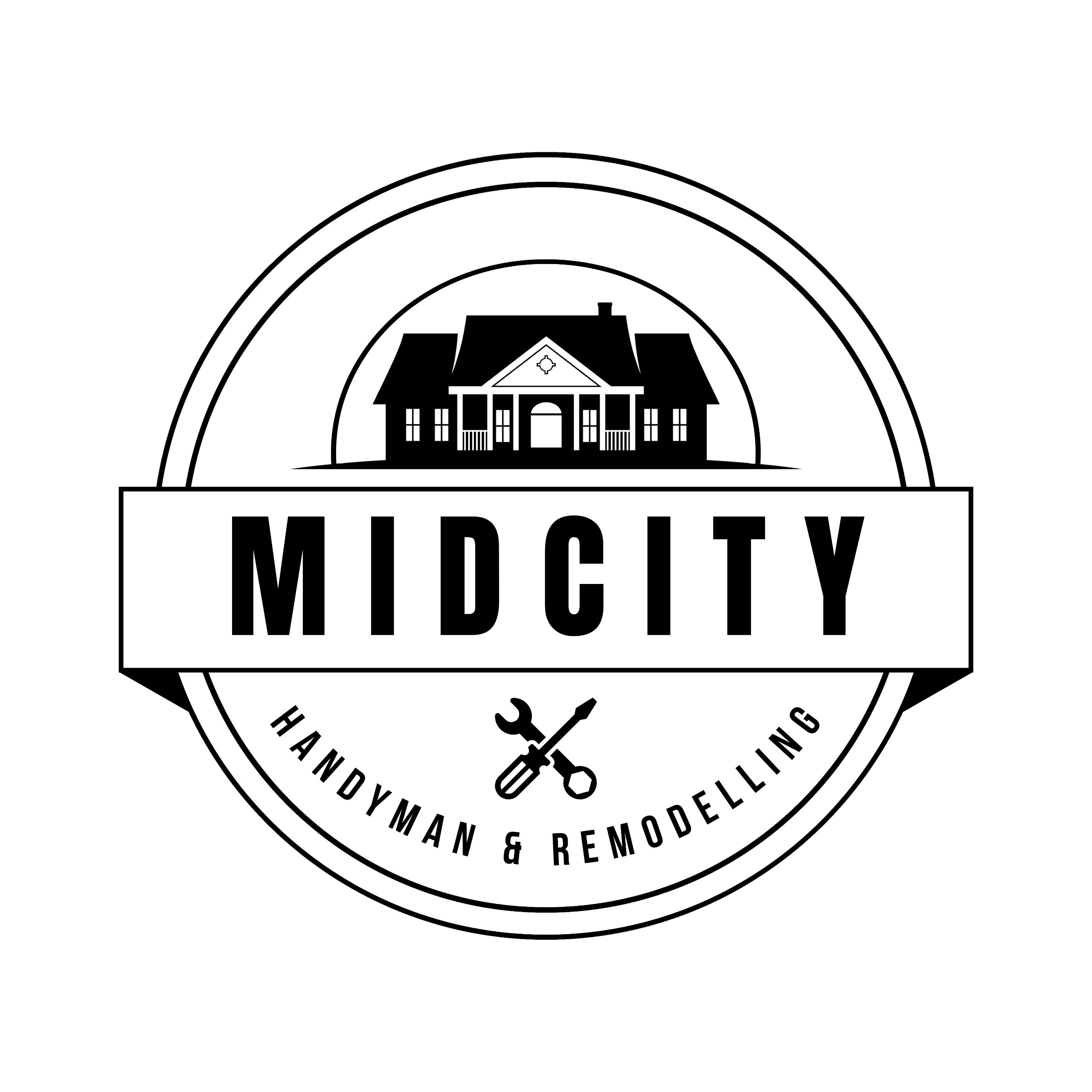 MidCity Handyman &amp; Remodel Logo