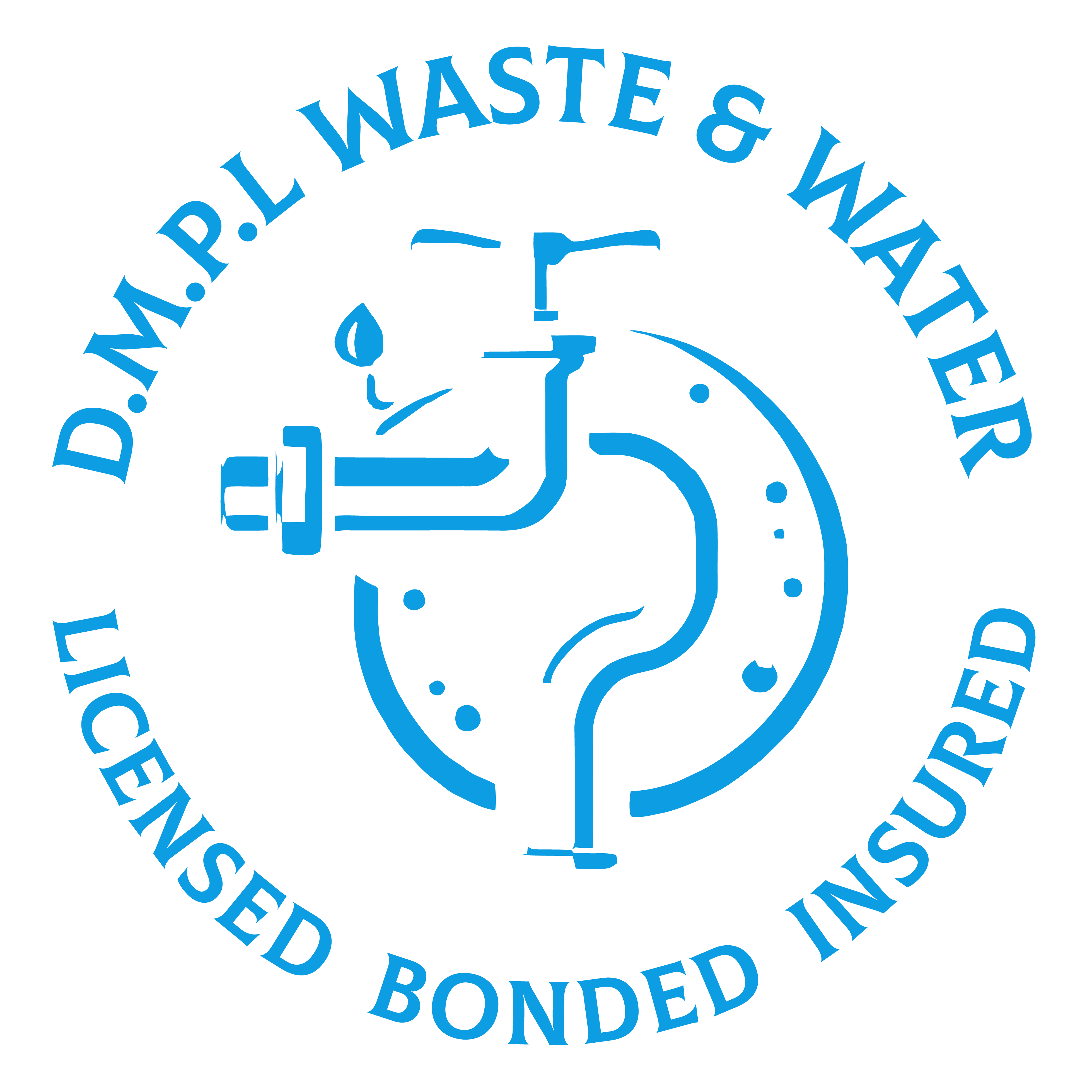 Drain Masheeen Plumbing Logo