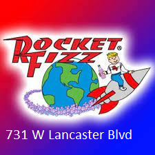 Rocket Fizz Lancaster Logo