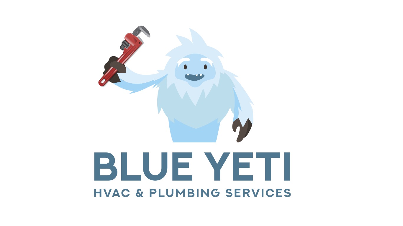 Blue Yeti HVAC &amp; Plumbing Services Logo