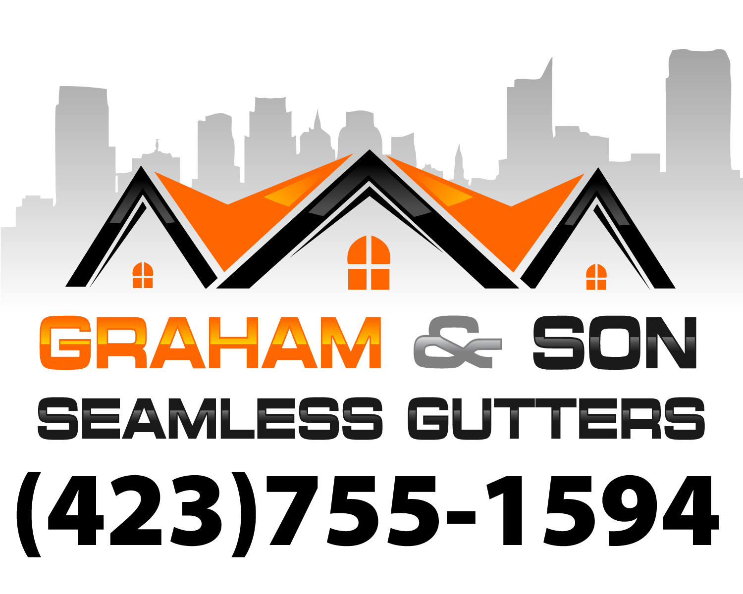 Graham and Son Seamless Gutters Logo