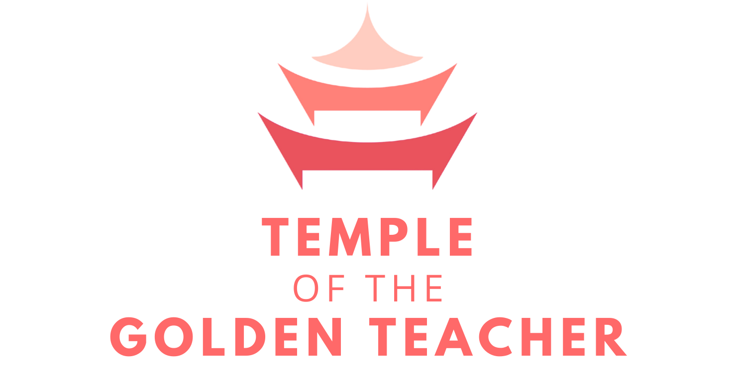 Temple of the Golden Teacher Magic Mushrooms Logo