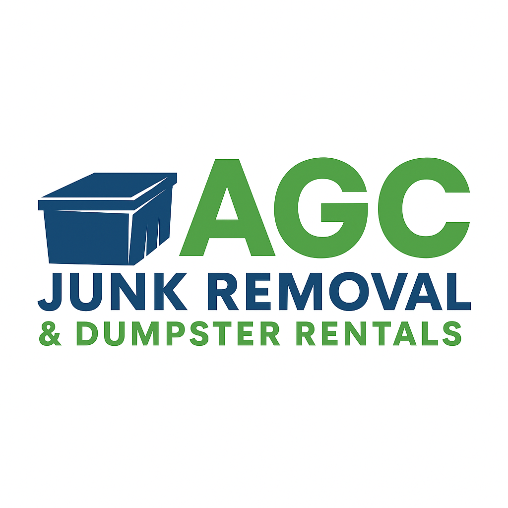 AGC Junk Removal &amp; Dumpster Rentals Logo