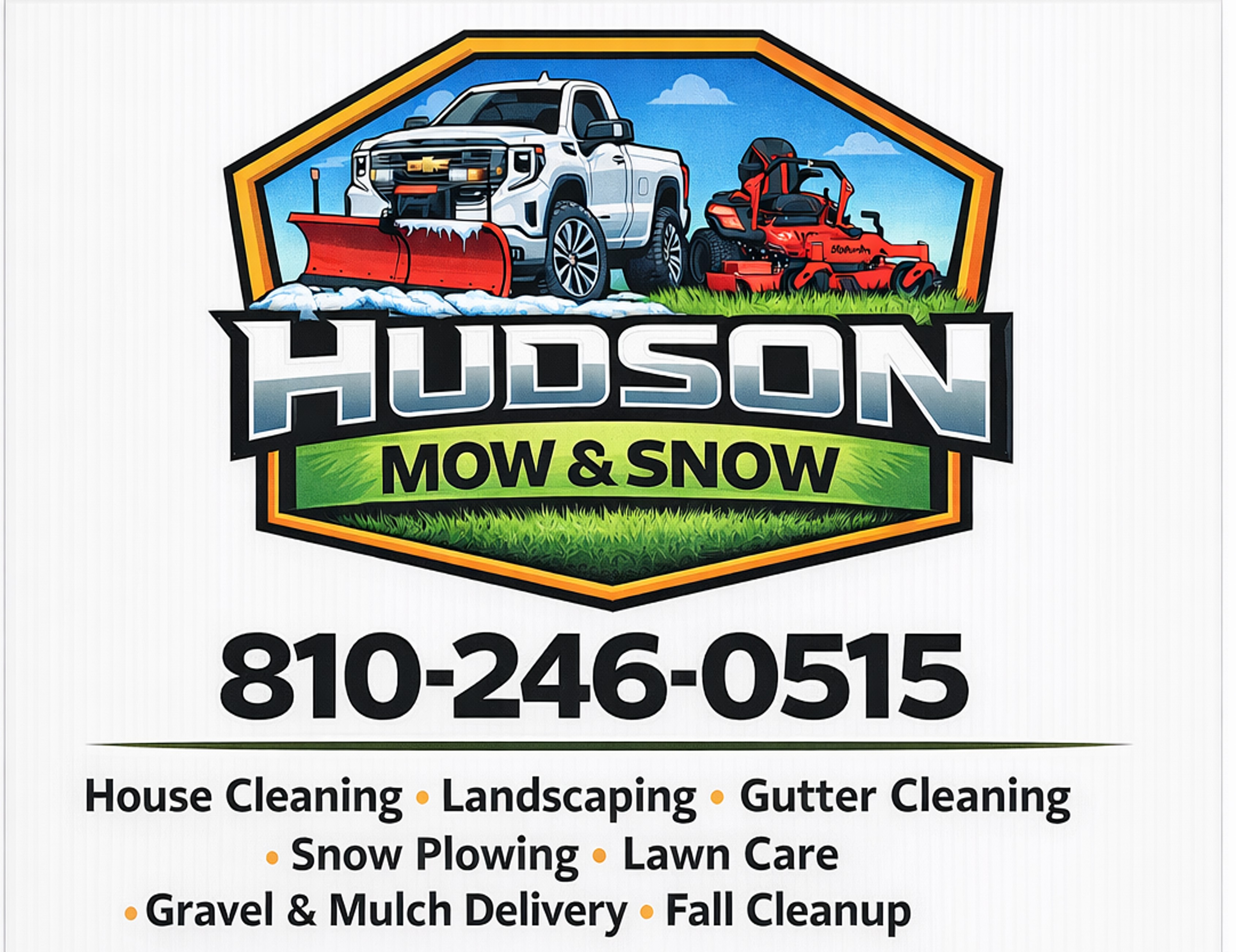 Hudson Hauling and Junk Removal Logo