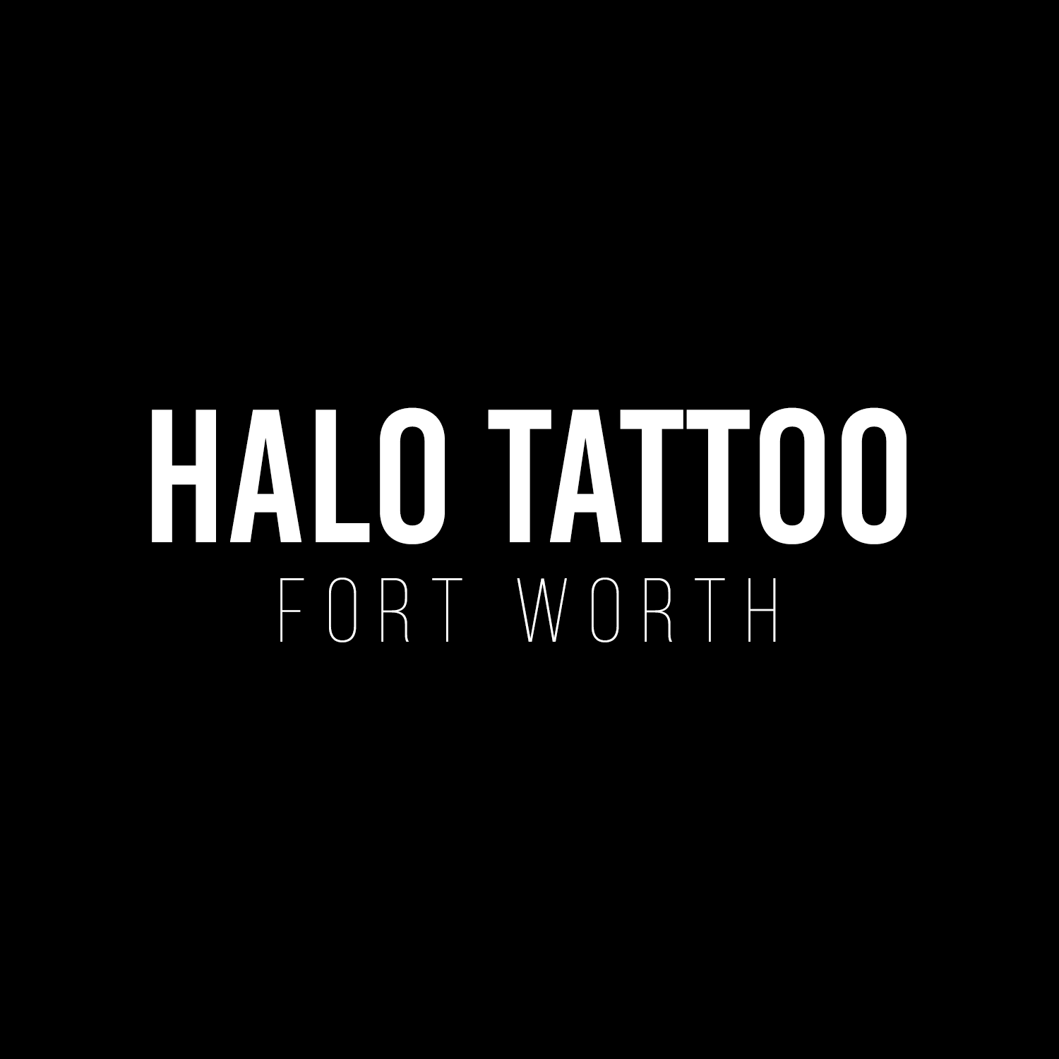 Halo Tattoo Fort Worth Logo