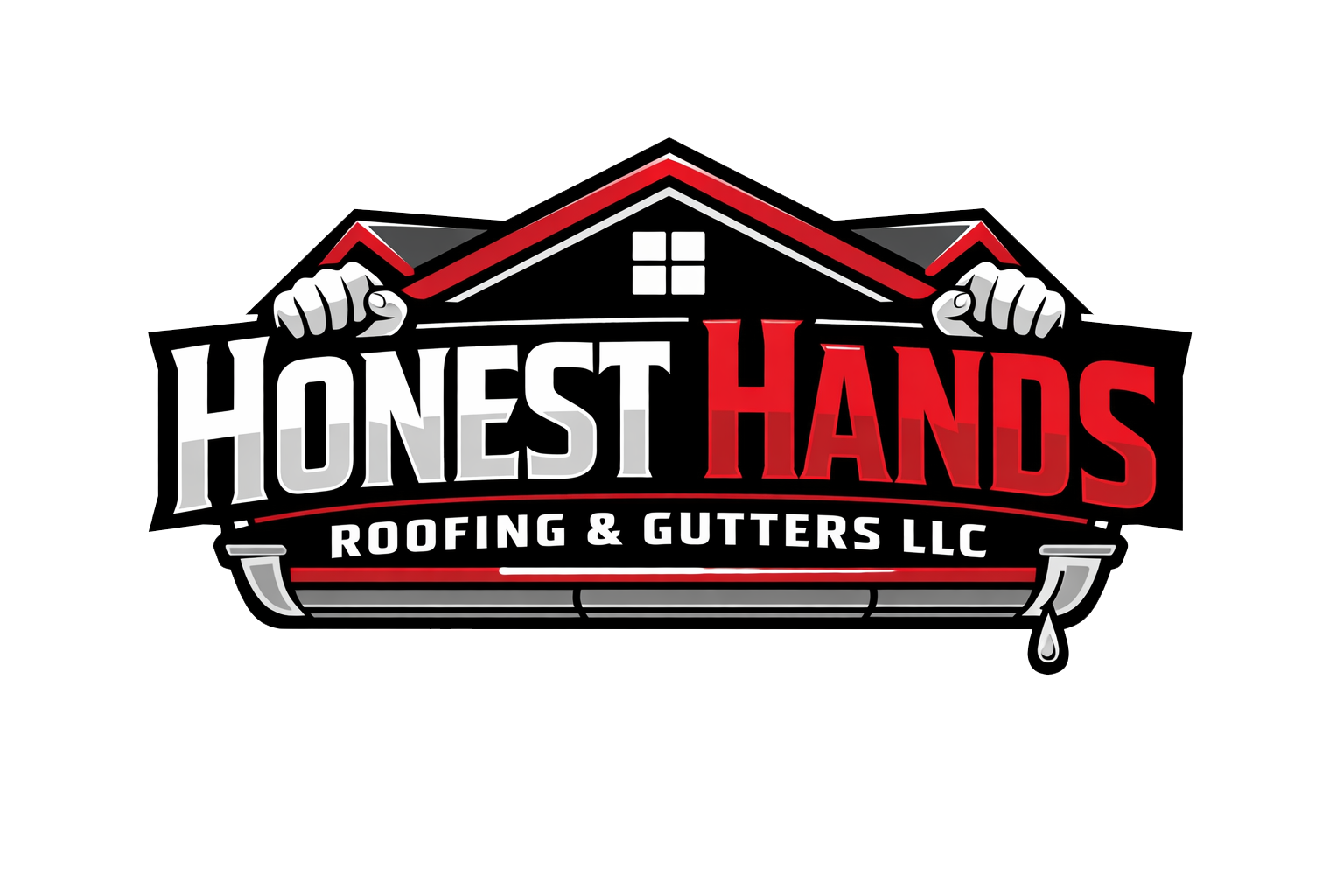 Honest Hands Roofing and Gutters LLC Logo