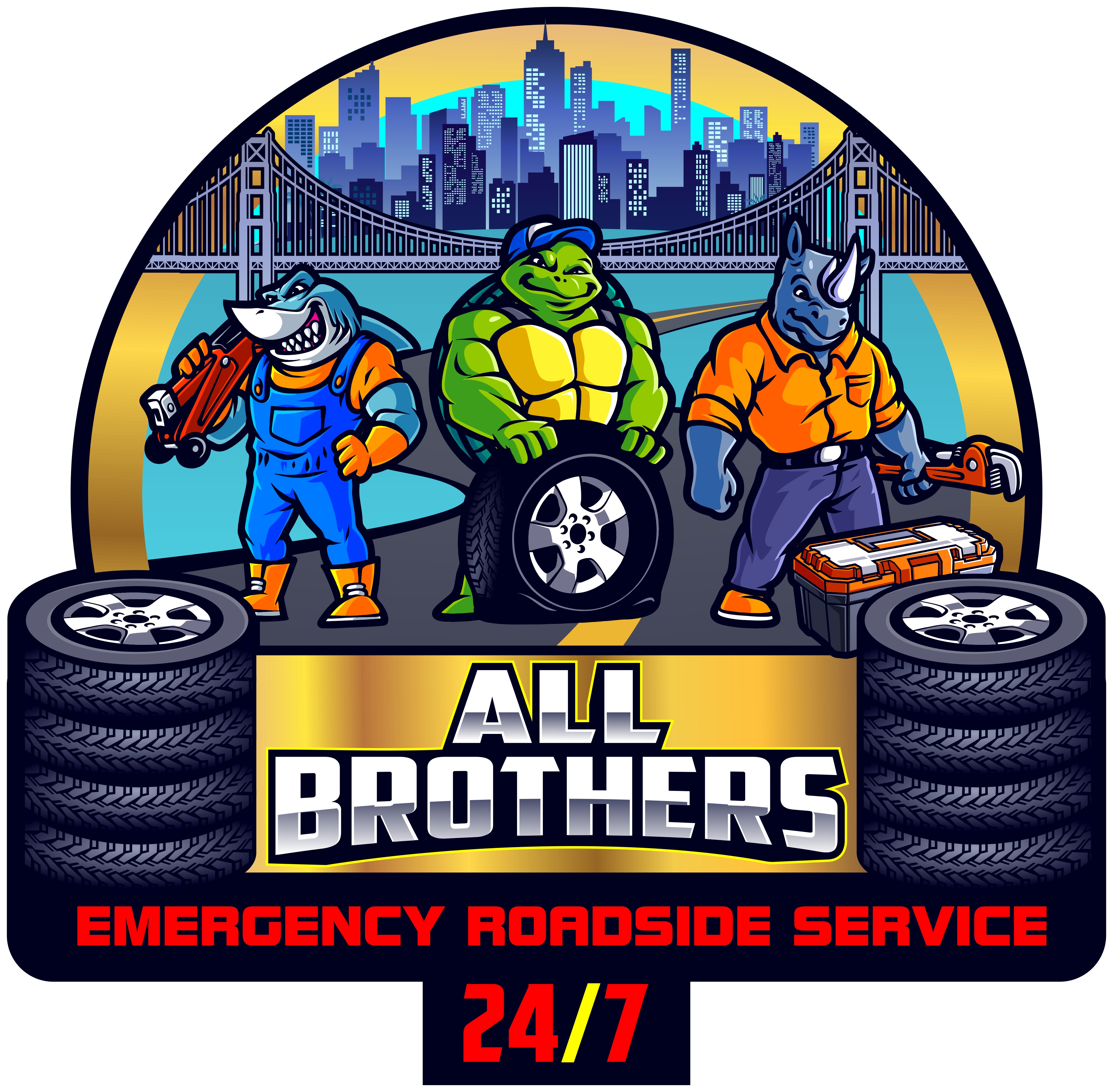 All Brothers Roadside Logo