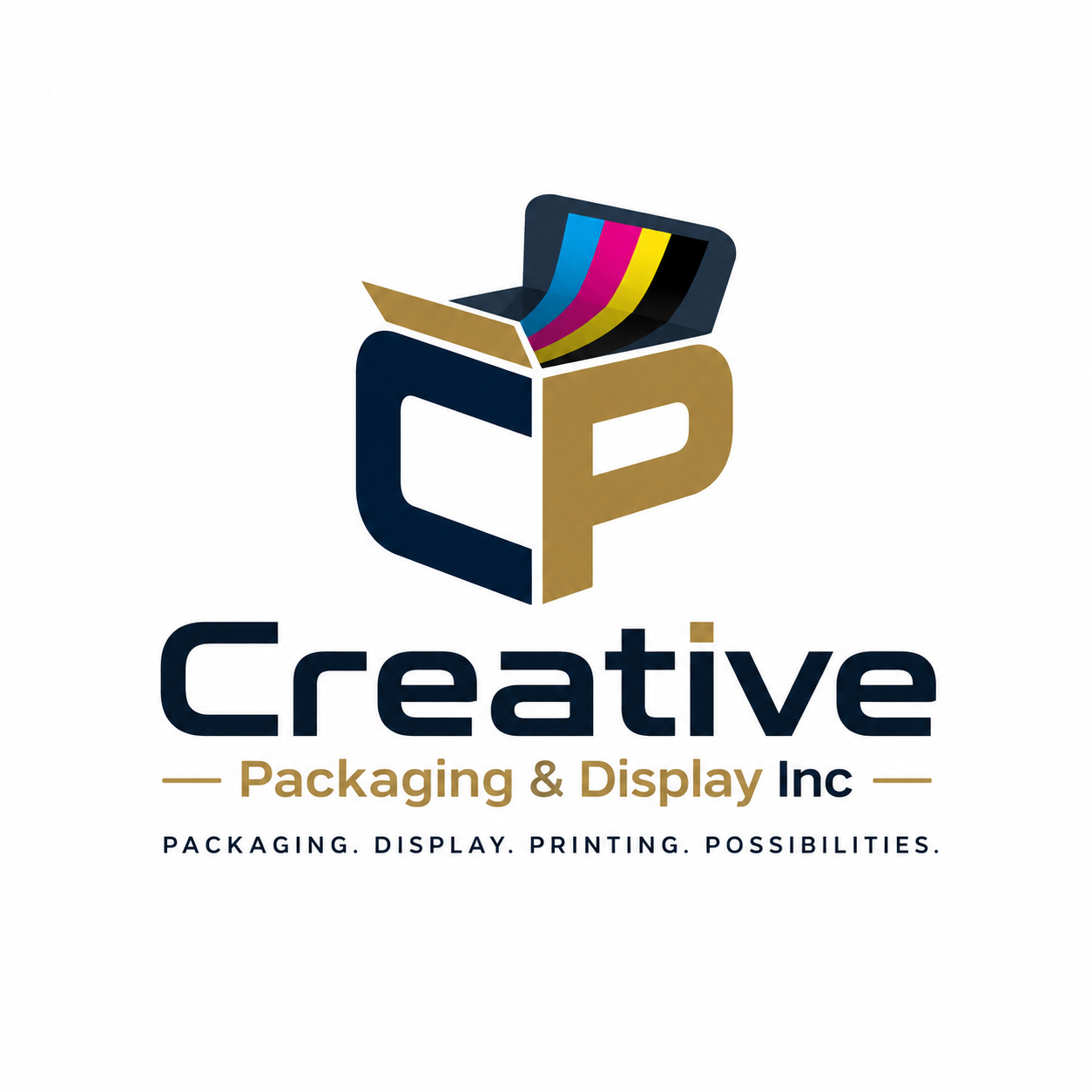 Creative Packaging &amp; Display Inc Logo