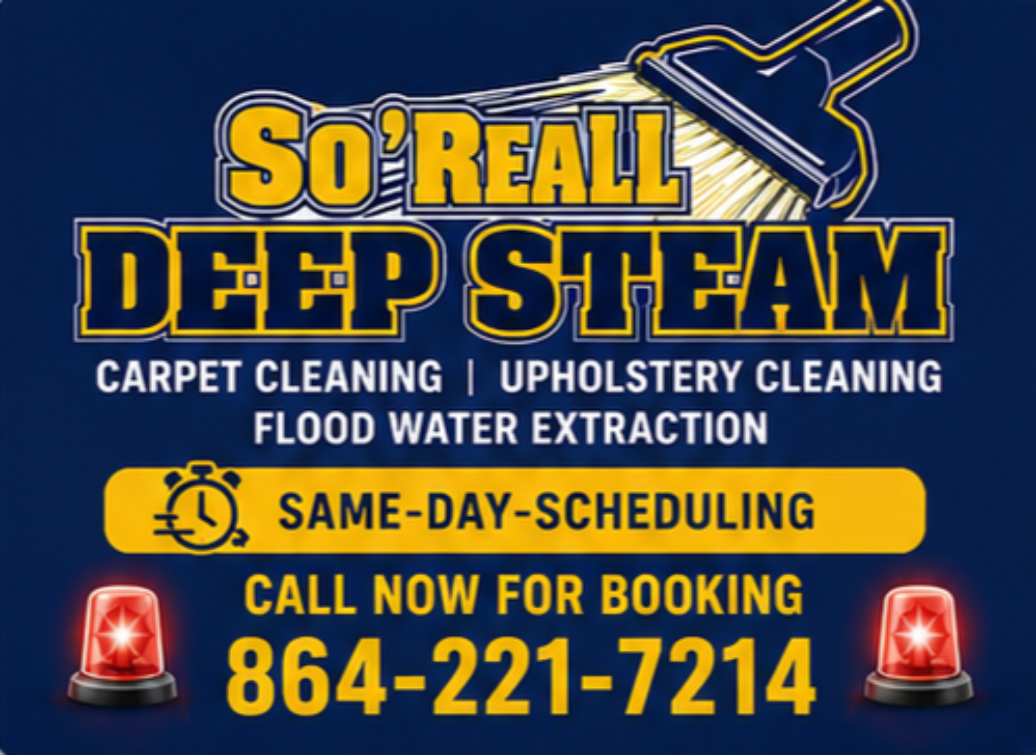 So'reall Deep Steam Carpet Cleaners Logo