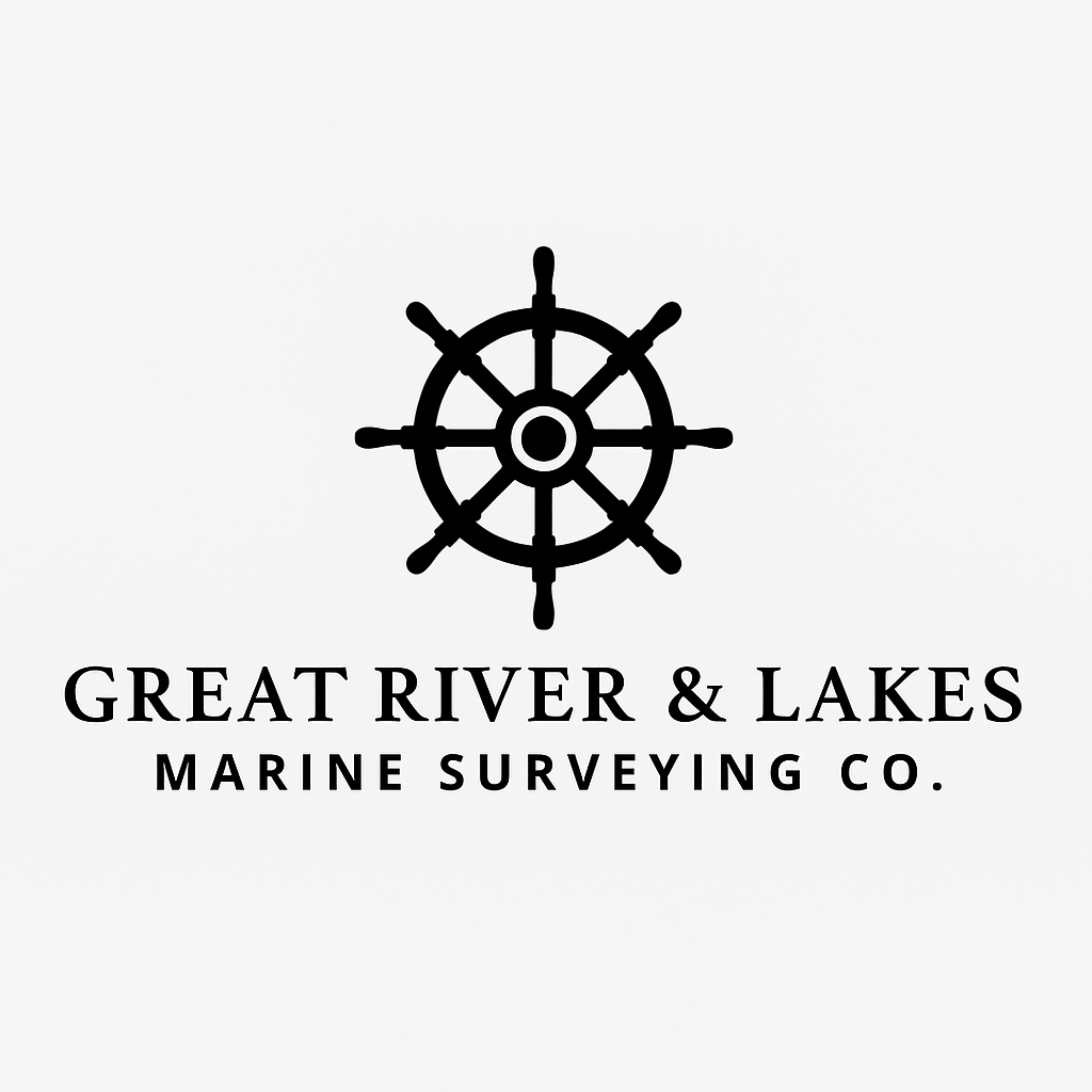 Great River Marine Surveying Co. Logo
