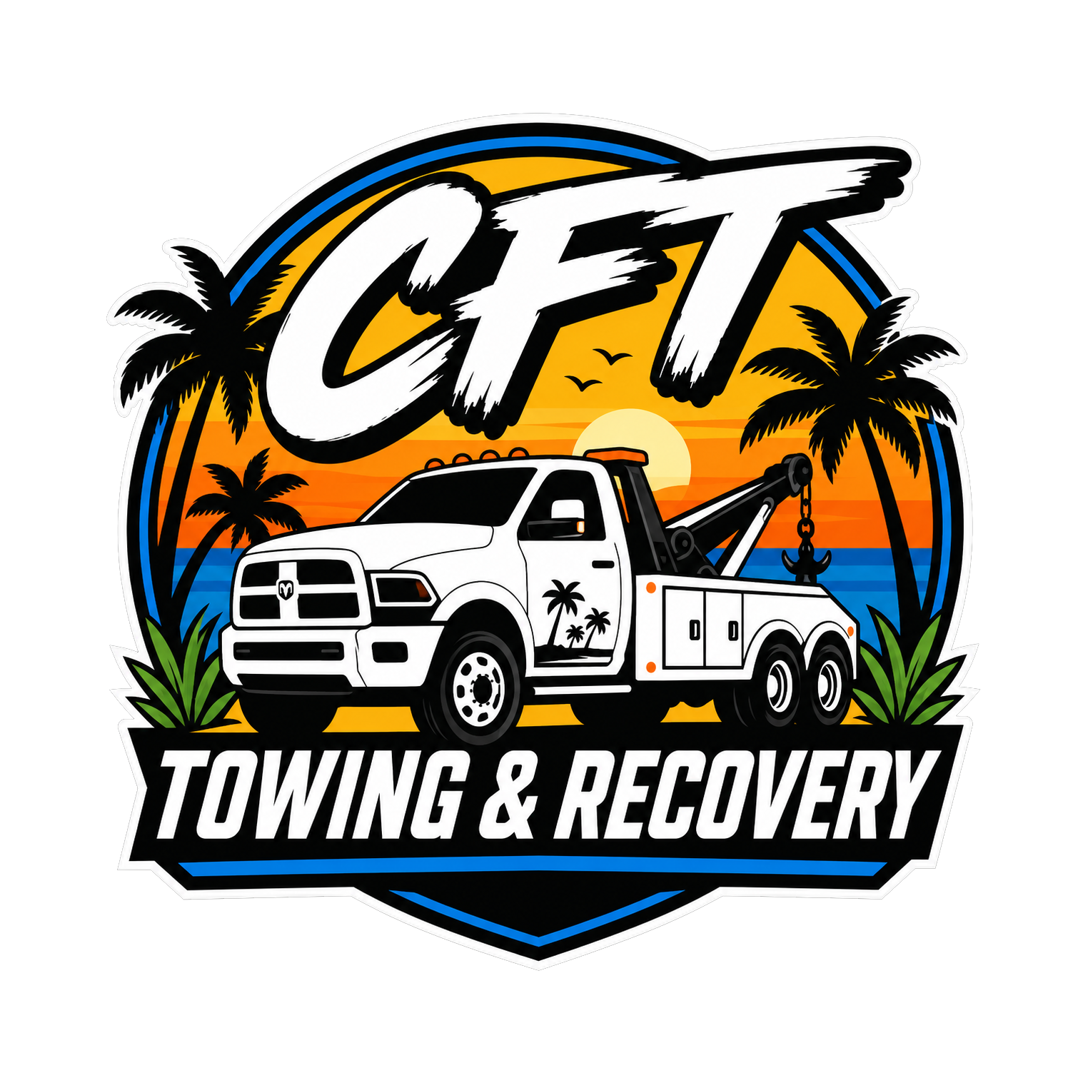 Central Florida Towing &amp; Recovery Logo