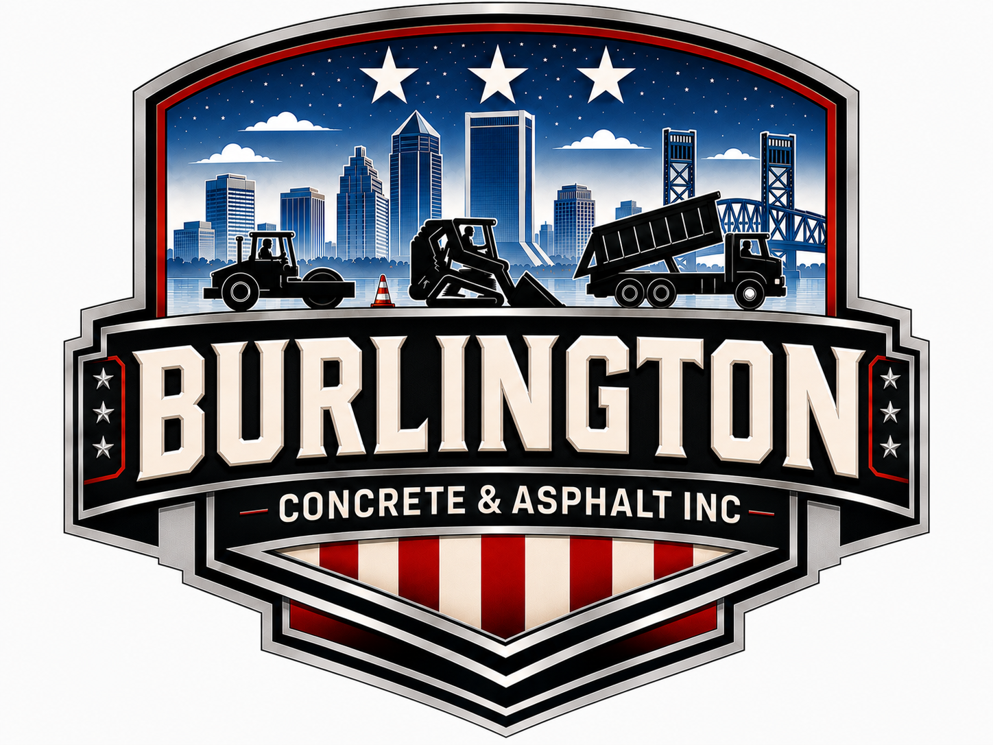 Burlington Concrete and Asphalt Inc Logo